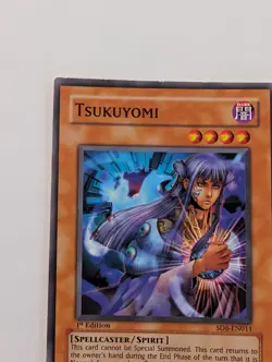 Yugioh TCG Card - 1x Tsukuyomi - SD6-EN011 - LP - 1st Edition - Common - 2006 - Image 3