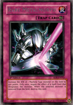 Yu-Gi-Oh! Rare Metalmorph RDS-EN0521 st Edition Rise of Destiny - Image 1