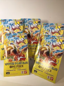 One Piece TCG OP-15 Adventure on Kami's Island Sleeved Booster Pack English X 5 - Image 1