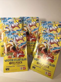 One Piece TCG OP-15 Adventure on Kami's Island Sleeved Booster Pack English X 5 - Image 2