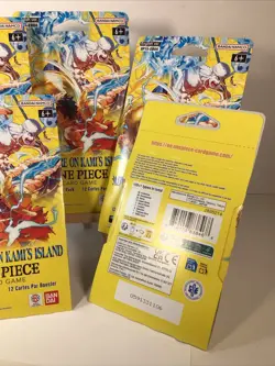 One Piece TCG OP-15 Adventure on Kami's Island Sleeved Booster Pack English X 5 - Image 5