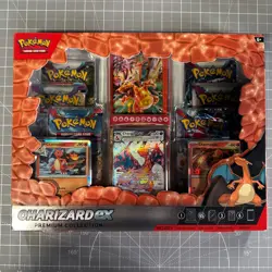Pokemon TCG: Charizard ex Premium Collection Box - 6 Packs 820650873232 - Image 1