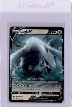 Lugia V 138/195 Silver Tempest Holo Pokemon Card Swsh12 Full Art - Image 1