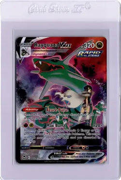Rayquaza VMAX Silver Tempest Trainer Gallery TG20/TG30 Pokemon Card FA - Image 1