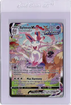 Sylveon VMAX Alternate Art Evolving Skies 212/203 Pokemon Card FA 2021 - Image 1