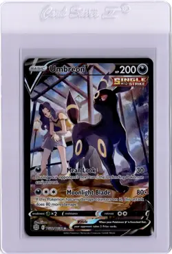 Umbreon V TG22/TG30 Brilliant Stars FA Pokemon Card Trainer Gallery NM - Image 1