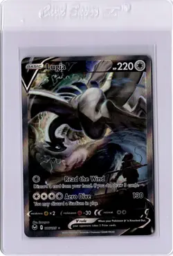 Lugia V Alt Art 186/195 Swsh12 Silver Tempest Holo Pokemon Card FA 2022 - Image 1