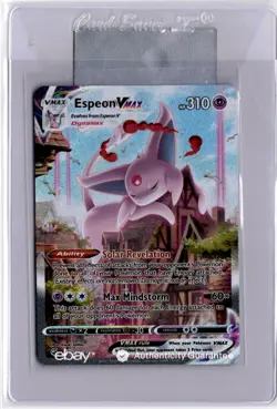 Espeon Vmax Fusion Strike Alt Art Pokemon Card 270/264 Full Art 2021 FA NM - Image 1