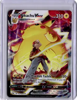 Pikachu VMAX Lost Origin TG17/TG30 Holo Pokemon Card FA Trainer Gallery - Image 1