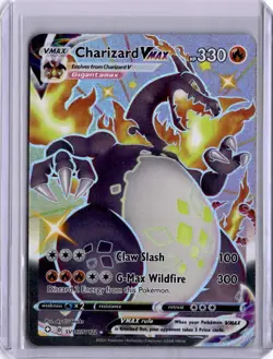 Charizard VMAX Shining Fates Full Art SV107/SV122 Pokemon Card FA 2021 - Image 1