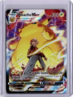Pikachu VMAX Lost Origin TG17/TG30 Holo Pokemon Card FA Trainer Gallery - Image 1