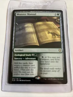 MTG Monster Manual Commander Legends: Battle for Baldur's Gate NM-Mint Non-Foil - Image 1
