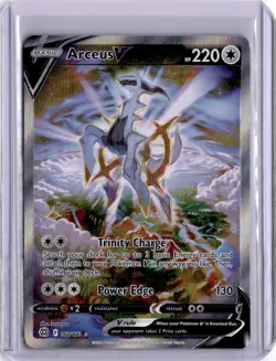 Arceus V Alt Art Brilliant Stars 166/172 Pokemon Card FA SWSH 2022 - Image 1