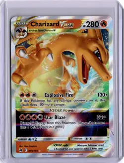 Charizard Vstar Crown Zenith 019/159 Pokemon Card 2023 Holo - Image 1