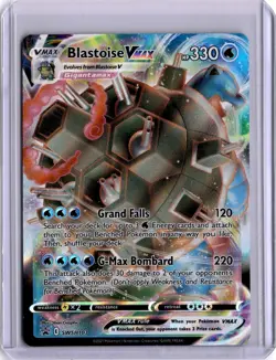 Blastoise VMAX SWSH103 Sword & Shield Black Star Promo Pokemon Card Holo - Image 1