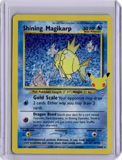 Shining Magikarp Celebrations Classic Collection Pokemon Card 66/64 2021 - Image 1
