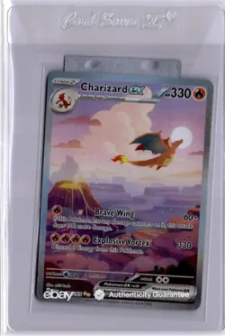 Charizard ex SIR 151 199/165 SV 151 MEW EN Pokemon Card English - Image 1