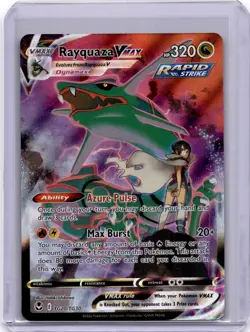 Rayquaza VMAX Silver Tempest Trainer Gallery TG20/TG30 Pokemon Card FA - Image 1