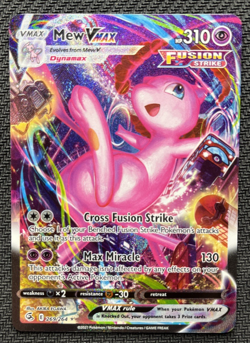 Mew VMAX Alt Art Fusion Strike Pokemon Card 269/264 Sword & Shield FA - Image 1