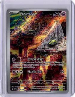 Drowzee IR 210/198 SV01 Scarlet & Violet Base Set Holo Pokemon Card 2023 SVI EN - Image 1