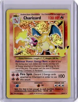 Charizard Celebrations Classic Collection 4/102 Holo Base Set Pokemon Card 2021 - Image 1