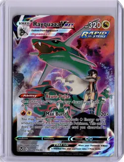 Rayquaza VMAX Silver Tempest Trainer Gallery TG20/TG30 Pokemon Card FA - Image 1
