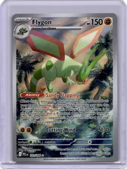 Flygon IR Phantasmal Flames 101/094 Full Art Holo ME02 Pokemon Card 2025 NM - Image 1