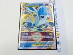 Glaceon VSTAR - BLACK STAR PROMO card SWSH197 Pokemon TCG 2022 Sword & Shield - Image 2