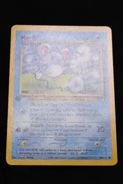 Marill 1st Edition 66/111 NM Neo Genesis Regular Common Pokemon TCG Card - Image 3