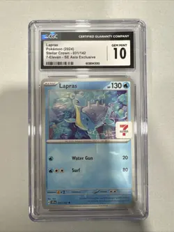 Lapras (7-Eleven Promo) 031/142 Card CGC 10 7/11 - Image 1