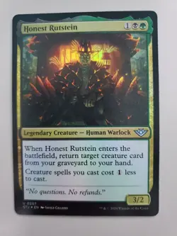 MTG Honest Rutstein Outlaws of Thunder Junction Foil Uncommon - Image 1