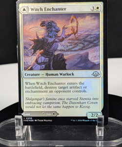 MTG Witch Enchanter FOIL NM Modern Horizons 3 MH3 #0239 MDFC Land Rare Utility - Image 1