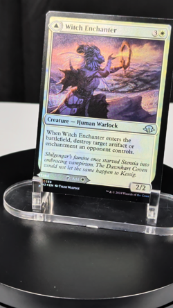MTG Witch Enchanter FOIL NM Modern Horizons 3 MH3 #0239 MDFC Land Rare Utility - Image 2