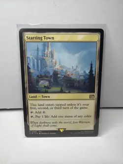 MTG Final Fantasy (FIN) Starting Town #0289 NM Rare Land - Image 3
