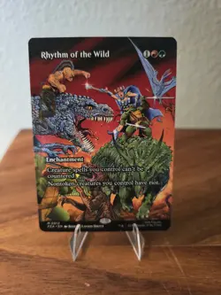 MTG Teenage Mutant Ninja Turtles Source Material Cards, Rhythm of the Wild - Image 1