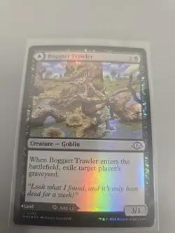 ☆MTG Boggart Trawler/Boggart Bog Foil Uncommon MH3 No 243 2024 - Image 1