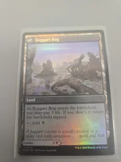 ☆MTG Boggart Trawler/Boggart Bog Foil Uncommon MH3 No 243 2024 - Image 2