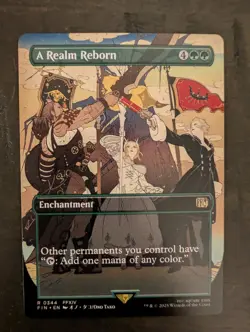 A Realm Reborn Borderless NM MTG Final Fantasy Magic The Gathering Regular - Image 1