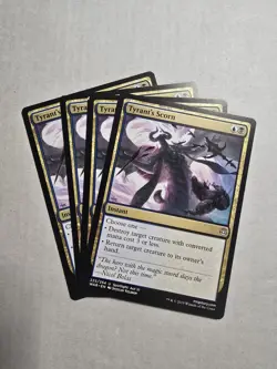 MTG 4x Tyrant's Scorn x4 NM/LP War of the Spark Magic Playset - Image 1