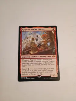 MTG Modern Horizons 2 #138 Ragavan, Nimble Pilferer NM - Image 1