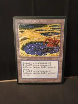 MTG Ice Age Sulphurous Springs - Image 1