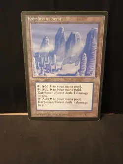 MTG Karplusan Forest Ice Age ICE - Image 1