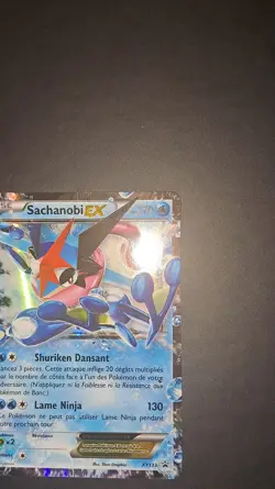 Carte Pokemon Sachanobi EX XY133 Promo Bloc XY FR - Image 4