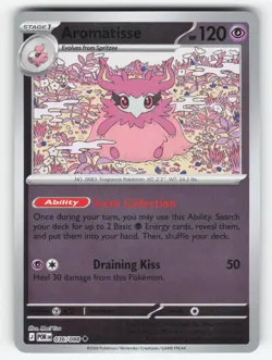 Aromatisse 036/088 Uncommon Perfect Order Pokemon Reverse Holo Near Mint - Image 1