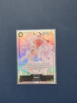 Nami (Alternate Art) OP15-EB04 OP15-086 Foil SR NM Adventure on Kami's Island - Image 1