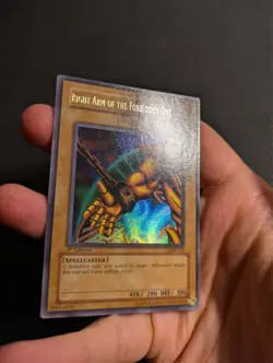 Yugioh Right Arm of the Forbidden One LOB-122 1st Edition Ultra Rare VLP! - Image 3