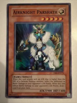 Airknight Parshath DB2-EN173 Super Rare LP Yugioh - Image 1