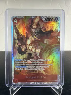 Portgas.D.Ace (007) ST30-007 SR Foil NM One Piece Starter Deck EX: Luffy & Ace - Image 1