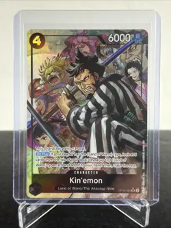 Kin'emon Alt Art (OP16-082) | OP16 - The Time of Battle | ENGLISH - Image 1