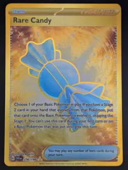 Rare Candy 256/198 Near Mint Scarlet & Violet Hyper Rare Pokemon - Image 1